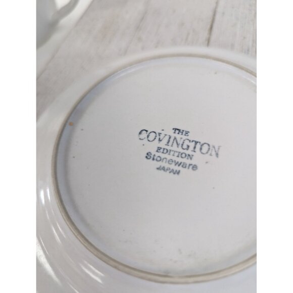 Set of 3 Covington Stoneware Avondale Cups & 3 Saucers Tea Coffee - Picture 9 of 9